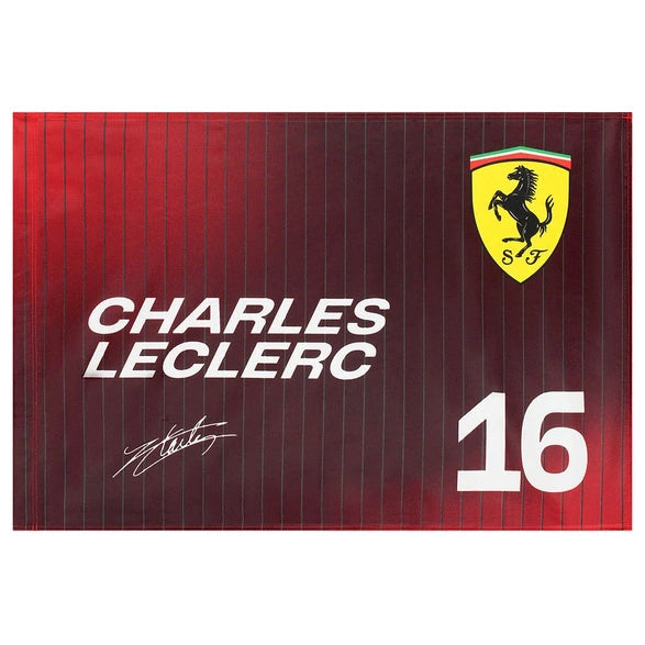 Scuderia Ferrari Drapeau Leclerc 60 x 90