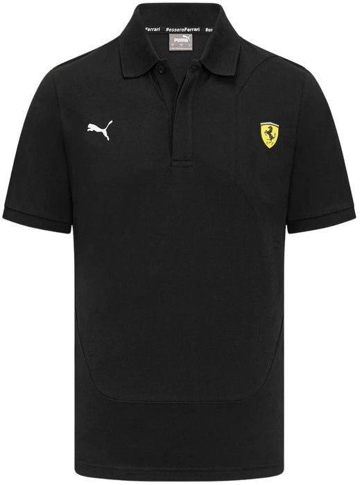 PUMA Polo Classique Noir Scuderia Ferrari