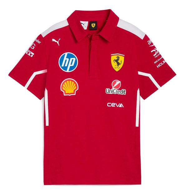 PUMA Polo d'équipe Scuderia Ferrari enfant