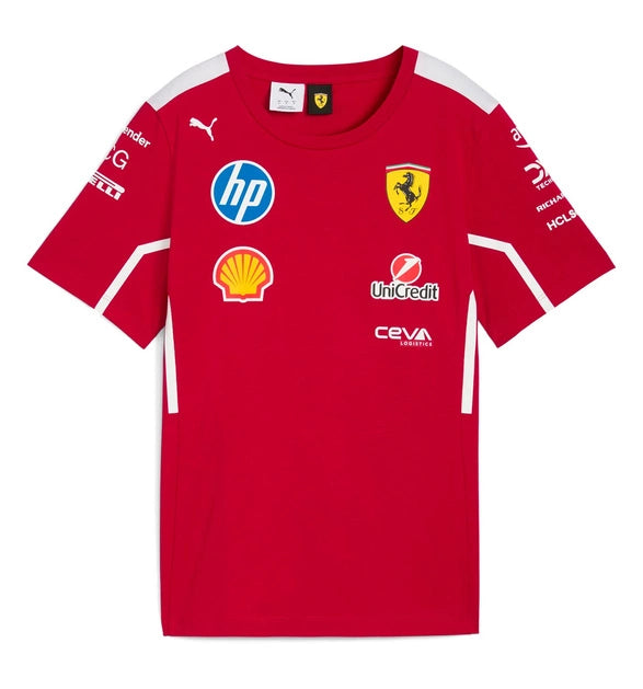 PUMA T-shirt d'équipe Scuderia Ferrari enfant