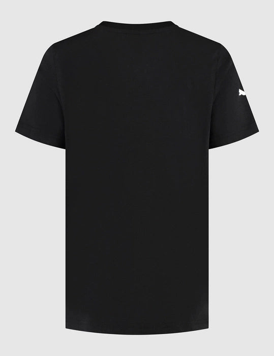 PUMA T-shirt à Grand Écusson Noir Scuderia Ferrari enfant