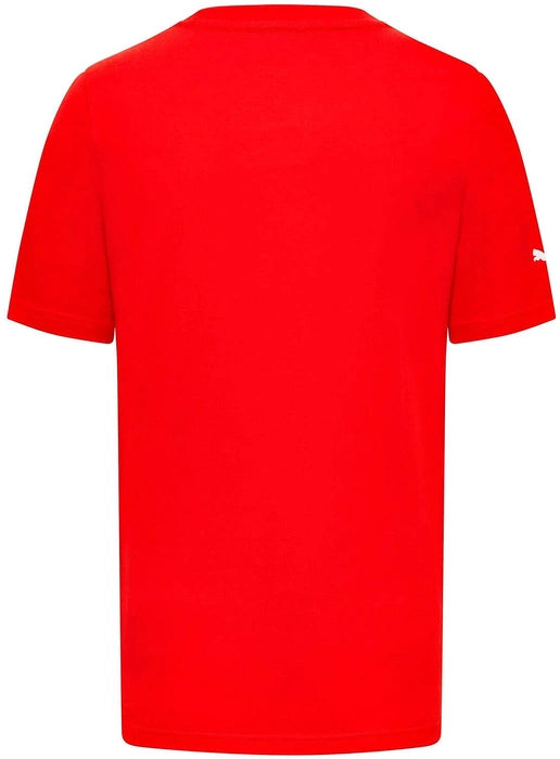 PUMA T-shirt Grand Écusson Rouge Scuderia Ferrari