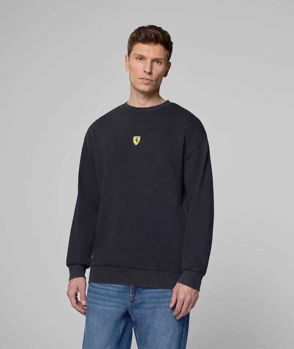 PUMA Sweat d'Équipe Noir Scuderia Ferrari