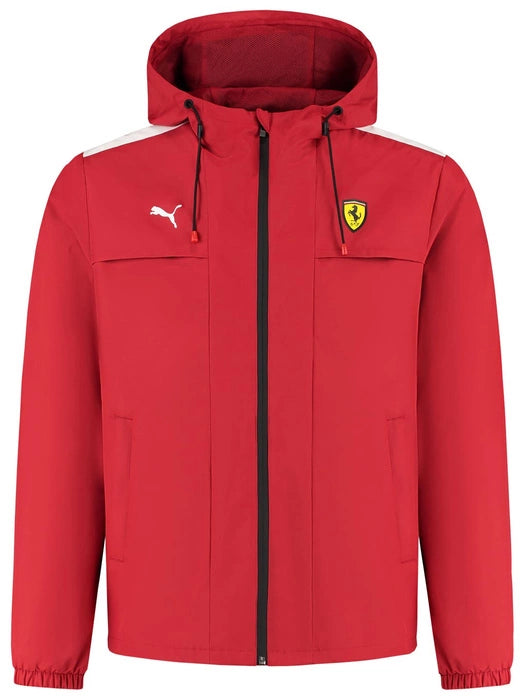 PUMA Veste de pluie Scuderia Ferrari Cerise