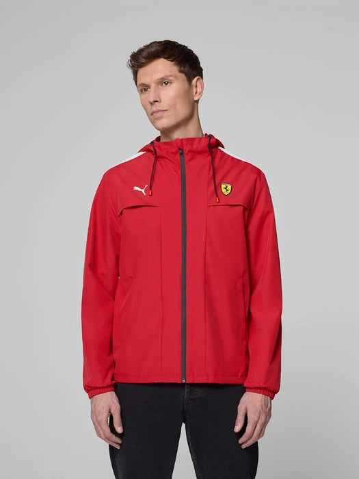 PUMA Veste de pluie Scuderia Ferrari Cerise