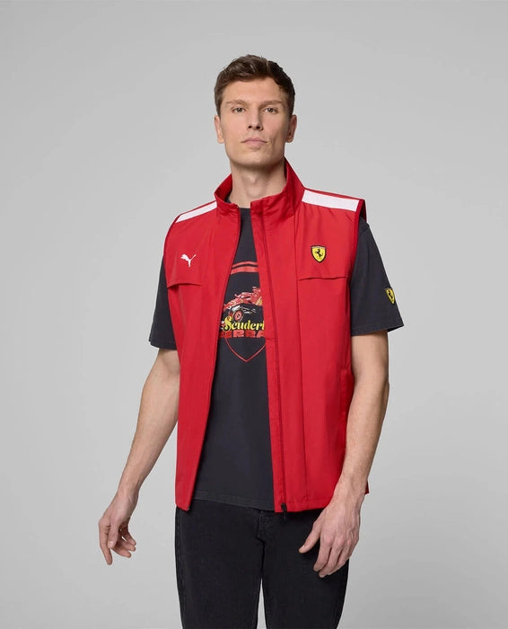 PUMA Gilet Cerise Scuderia Ferrari