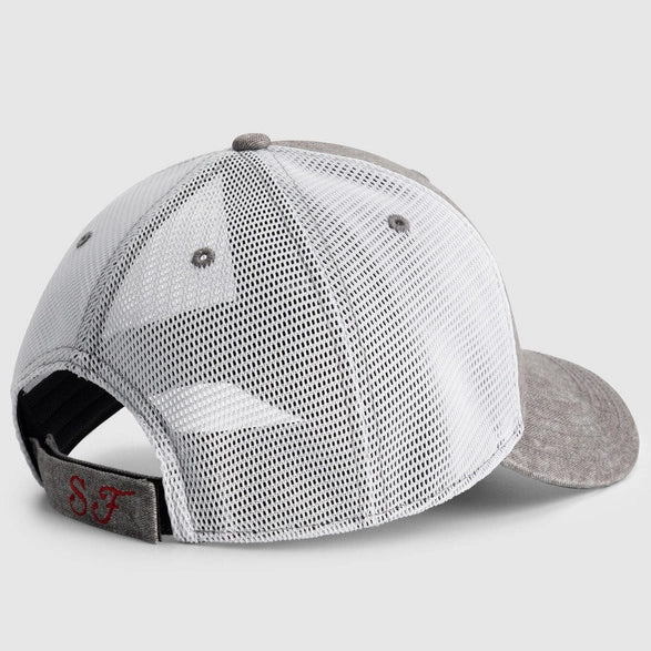 PUMA Casquette Trucker Gris Aube Scuderia Ferrari