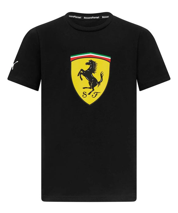 PUMA T-shirt Noir Scuderia Ferrari enfant