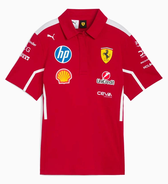 PUMA Polo d'équipe Scuderia Ferrari femme