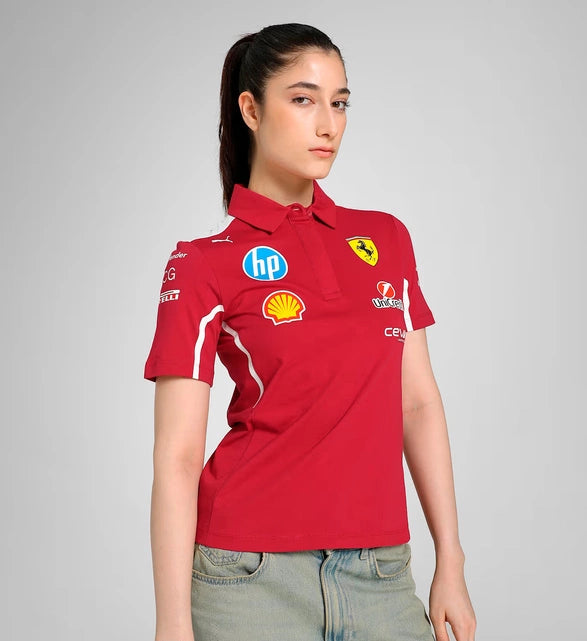 PUMA Polo d'équipe Scuderia Ferrari femme