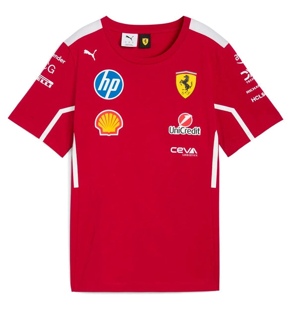 PUMA T-shirt d'équipe Scuderia Ferrari femme