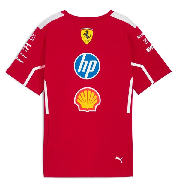 PUMA T-shirt d'équipe Scuderia Ferrari femme