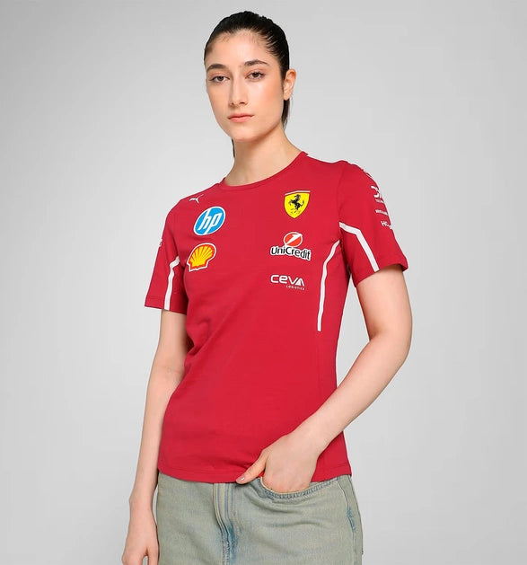 PUMA T-shirt d'équipe Scuderia Ferrari femme