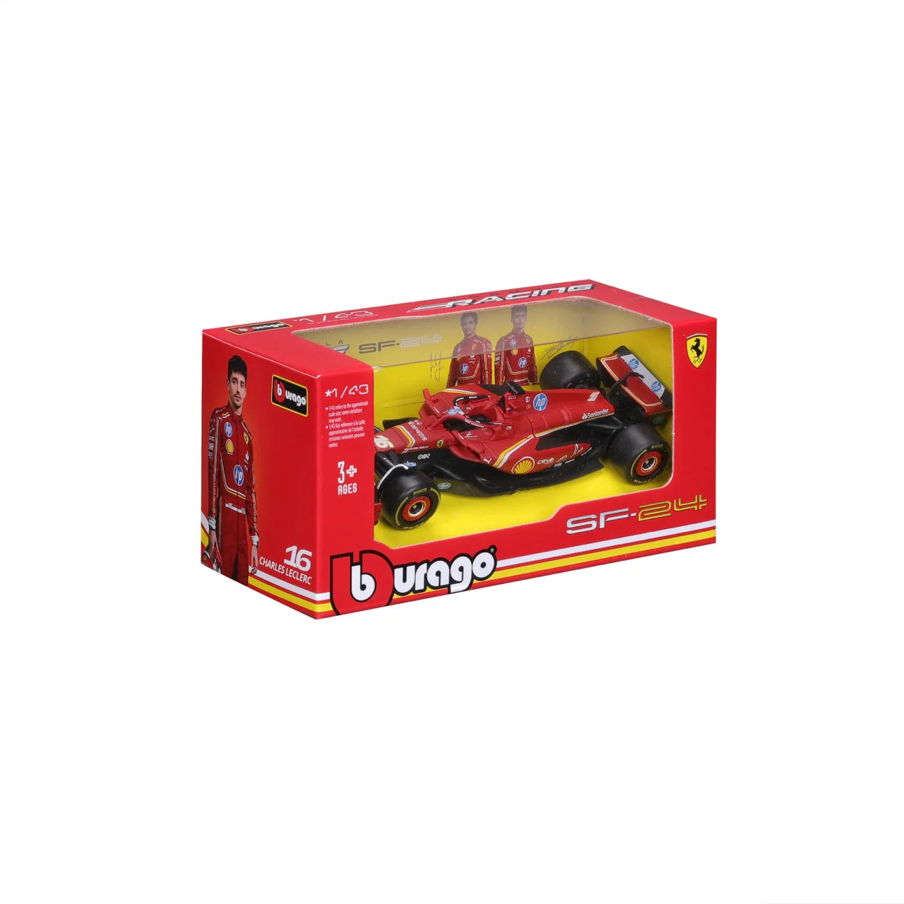 Bburago F1 SF24 Charles Leclerc #16 SIGNATURE Scale 1:43