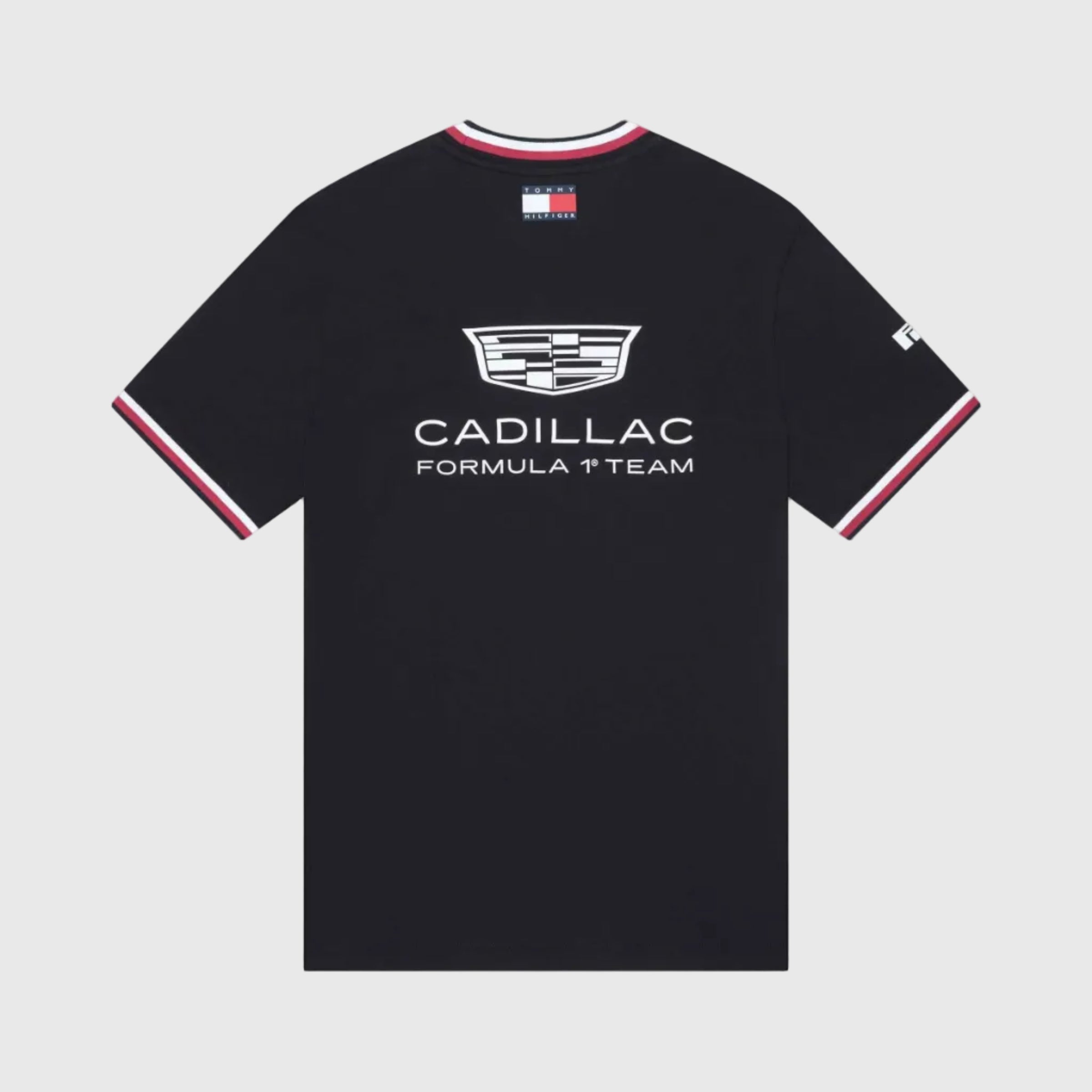 T-shirt Cadillac F1 Team × Tommy Hilfiger Noir
